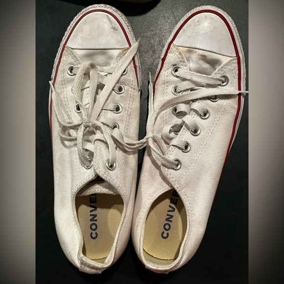 White Converse - Picture 2 of 2